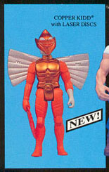 Silverhawks Copper Kid Laser Discs & MonStar Laser Lance