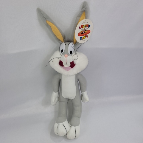 Looney Tunes 1996 Vintage 12" Plush Bugs Bunny by Warner C9