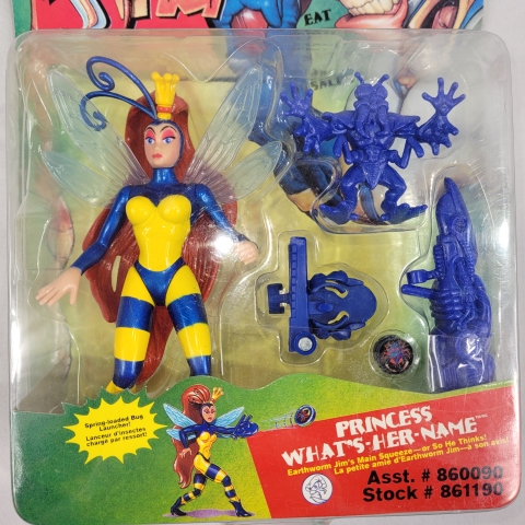 Earthworm Jim 1994 Princess Whats-Her-Name by Playmates C9