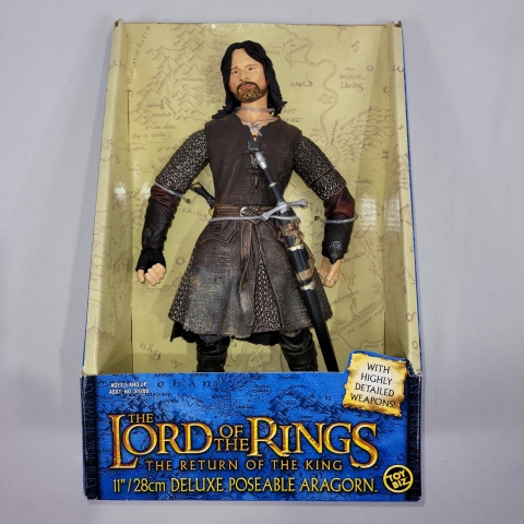 Lord of the Rings Return King 11" Deluxe Aragorn Figure Toy Biz