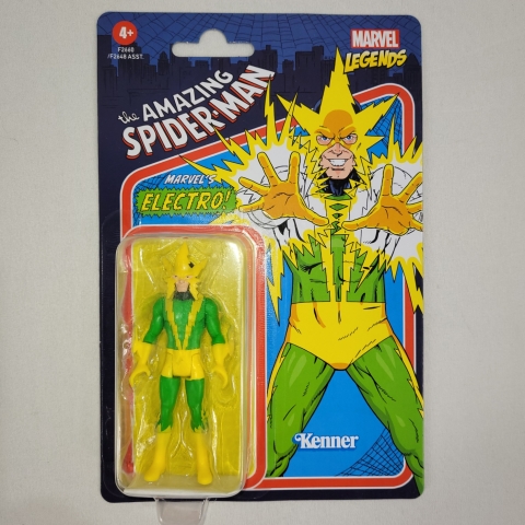Marvel Legends Retro Collection Electro 3.75\" by Hasbro MOC