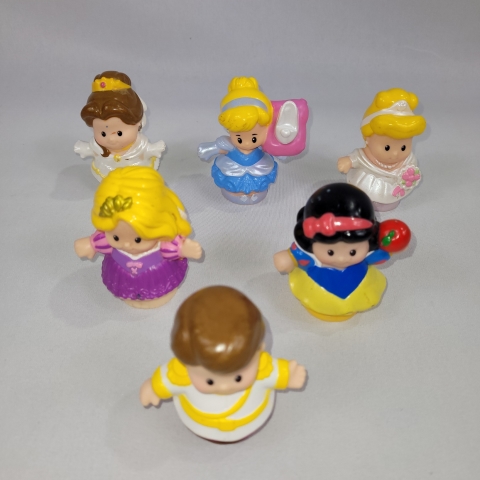 Little People Disney Princess Figure Lot by Fisher-Price C8