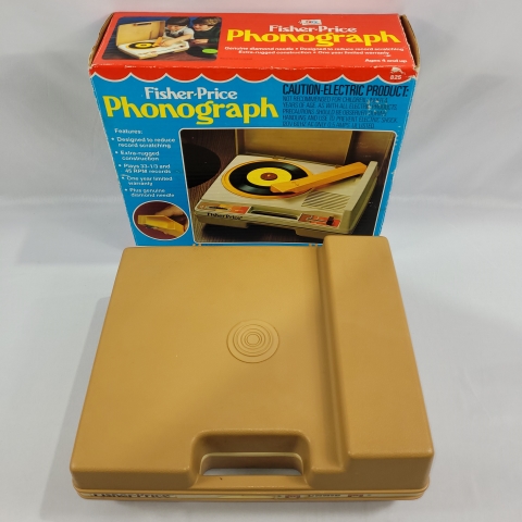 Fisher-Price #825 Vintage 1979 Phonograph Record Player C8