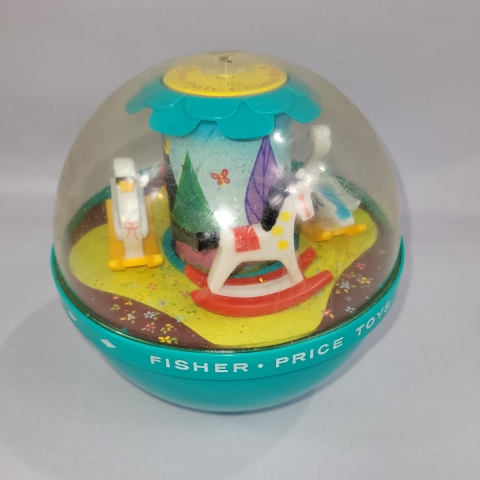 Fisher-Price #165 Vintage 1966 Roly Poly Chime Ball C8