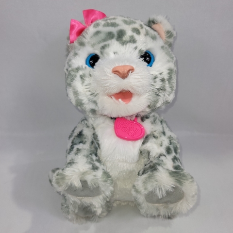 FurReal Friends Flurry My Baby Snow Leopard by Hasbro C8