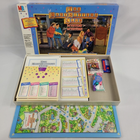 Babysitters Club Mystery Vintage 1992 Board Game by Parker Broth