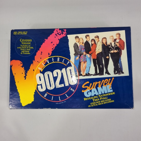 Beverly Hills 90210 Vintage 1991 Survey Game by MB C8