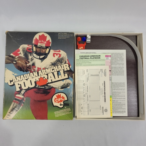Canadian Armchair Football Vintage 1985 Game by Betzold Games C7
