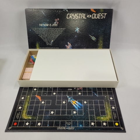 Crystal Quest Vintage 1986 Board game by Futurera Games C8