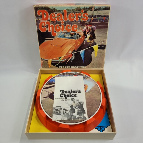 Dealers Choice Vintage 1972 Board Game by Parker Brothers C7