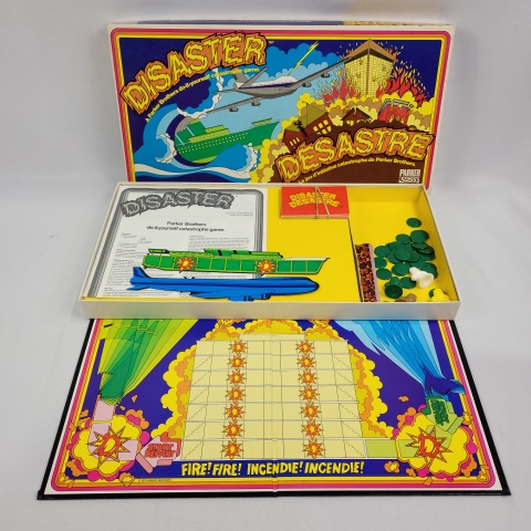 Disaster Vintage 1979 Board Game by Parker Brothers C8