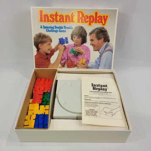 Instant Replay Vintage 1987 Game by Parker Brothers C8