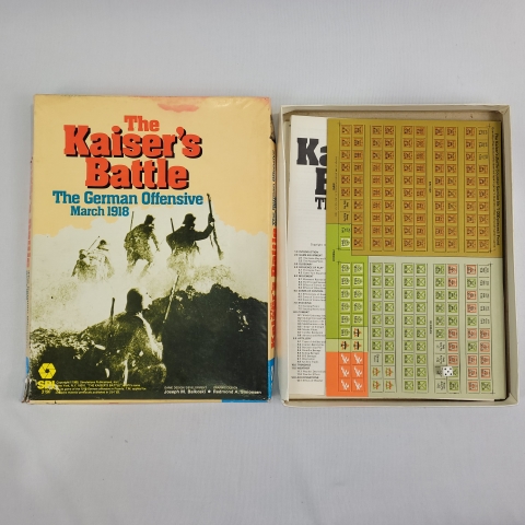 The Kaiser's Battle Vintage 1980 War Game by SPI C8