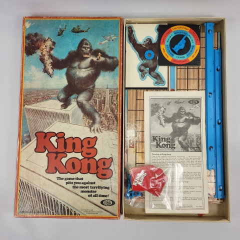 King Kong Vintage 1976 Board Game by Ideal C6