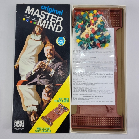 Master Mind Vintage 1972 Board Game by Parker Brothers C7