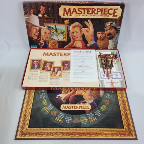 Masterpiece Vintage 1996 Board Game by Parker Brothers C8