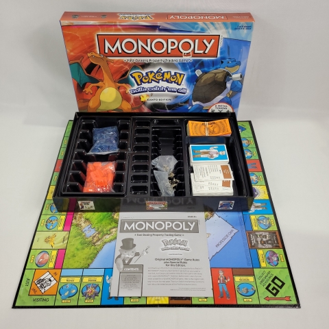 Pokemon Monopoly 2014 Kanto Edition Game by Hasbro C8