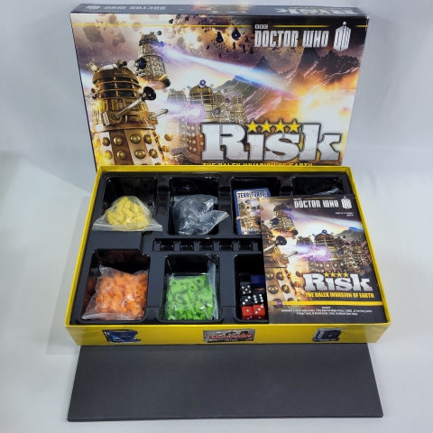 Doctor Who Dalek Invasion Earth Risk 2012 Game by Hasbro C8