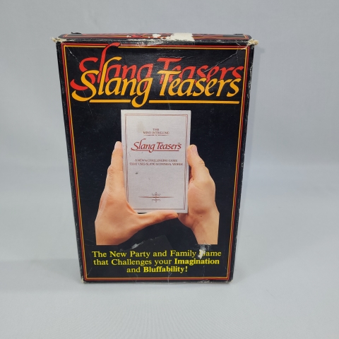 Slang Teasers First Edition Vintage 1983 Game by Ben Sanders C6