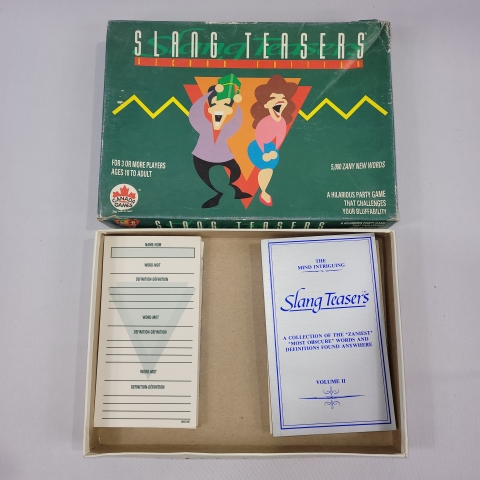 Slang Teasers Second Edition Vintage 1992 Game Canada Games C6