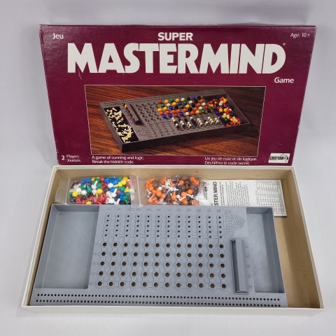 Super Mastermind Vintage 1975 Game by Chieftain C8