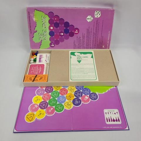 The Wine Game Vintage 1978 Board Game by Wine Diversions C7