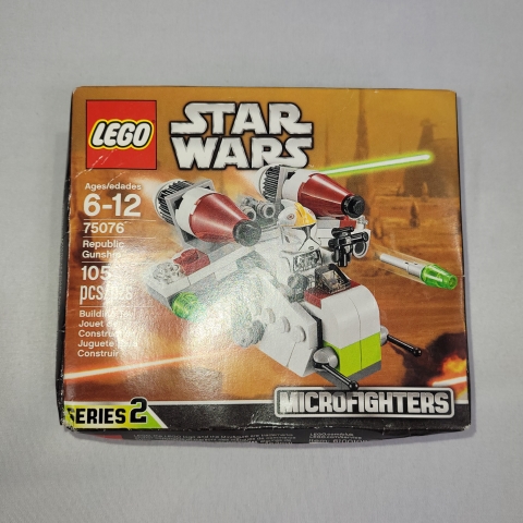Star Wars Lego 75076 Microfighters Republic Gunship SEALED C7