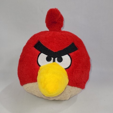 Angry Birds 7\" Plush Red Bird by Commonwealth Toy C8
