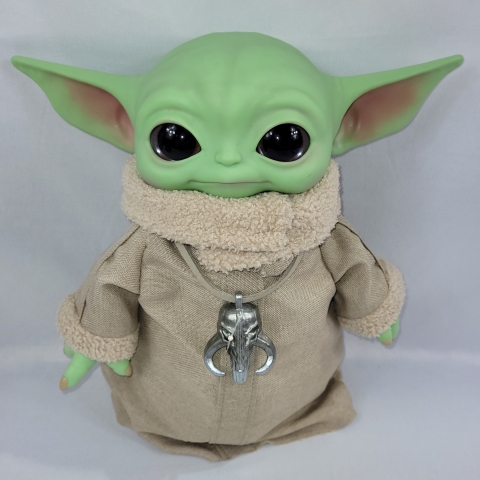 Star Wars Mandalorian 12" Plush Baby Yoda Grogu by Mattel C9