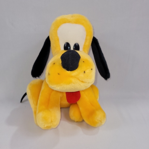 Disney Original Vintage 10" Plush Pluto Puppy by Walt Disney C9