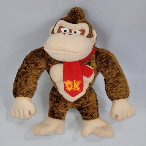 Donkey Kong 1982 Vintage 14" Plush Gorilla by Nintendo C8