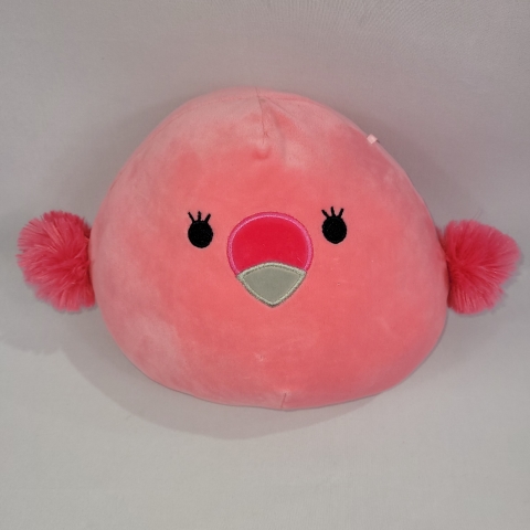 Squishmallows 8" Plush Cookie Flamingo by Kelly Toys C8