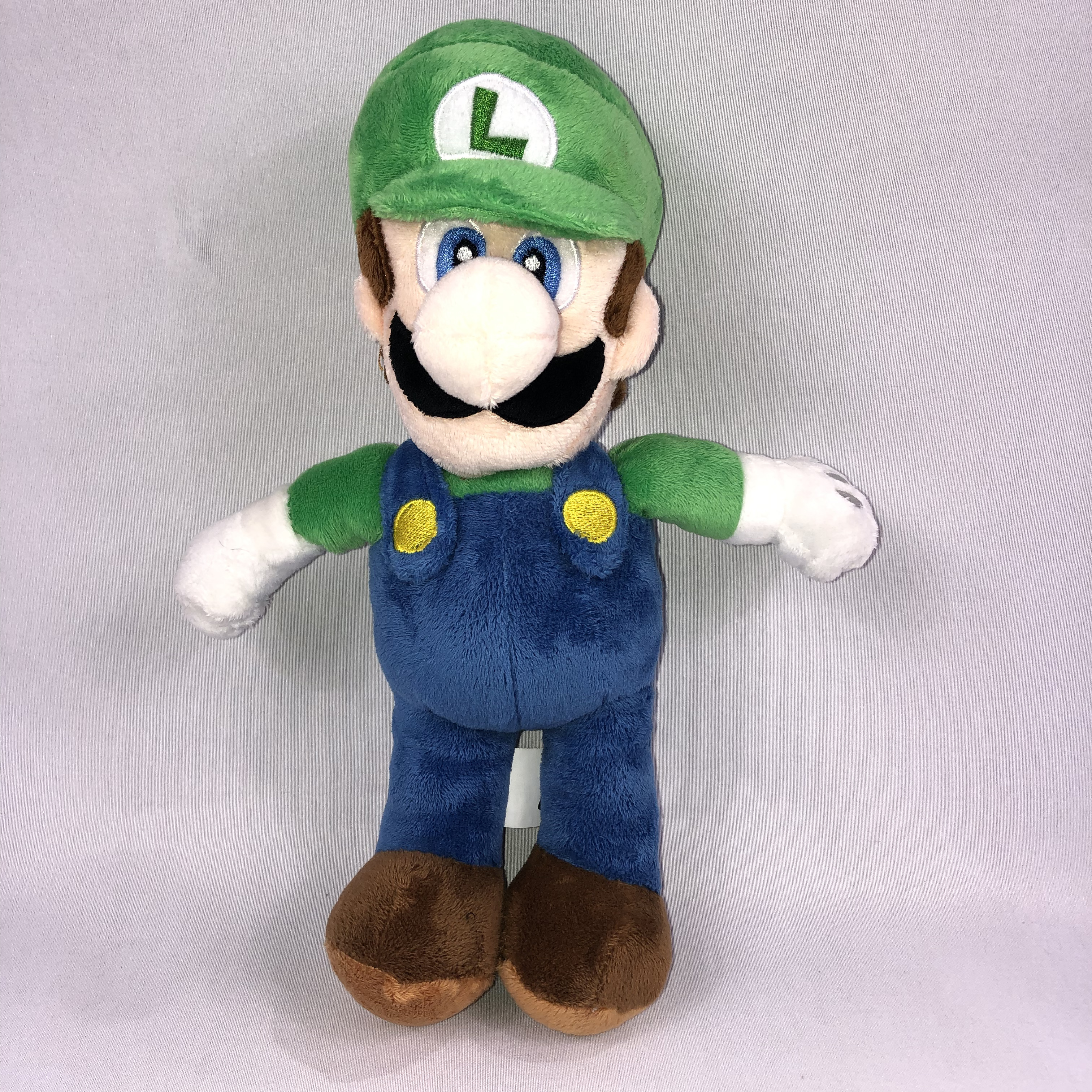 Super Mario 12" Plush Luigi by Nintendo C9