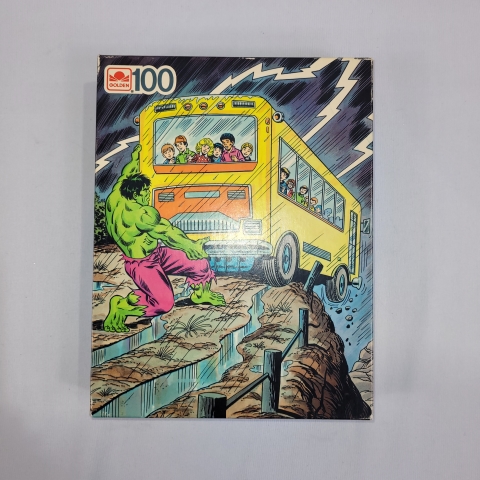 Incredible Hulk 1988 Vintage 100 Piece Puzzle by Marvel C7