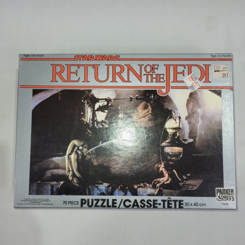 Star Wars Return of the Jedi Jabba Throne Room Puzzle SEALED