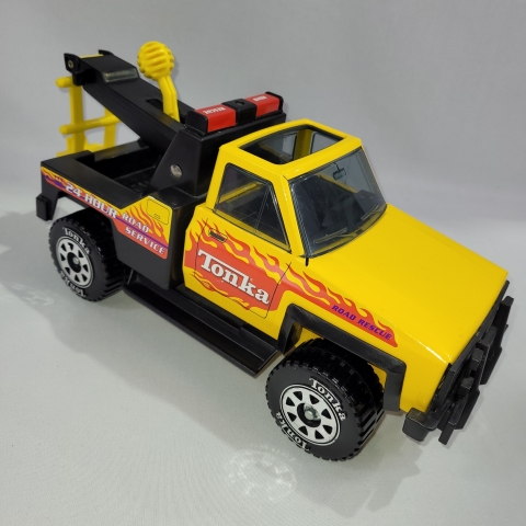 Tonka Vintage 1999 Road Rescue Tow Truck Pressed Steel Toy C8